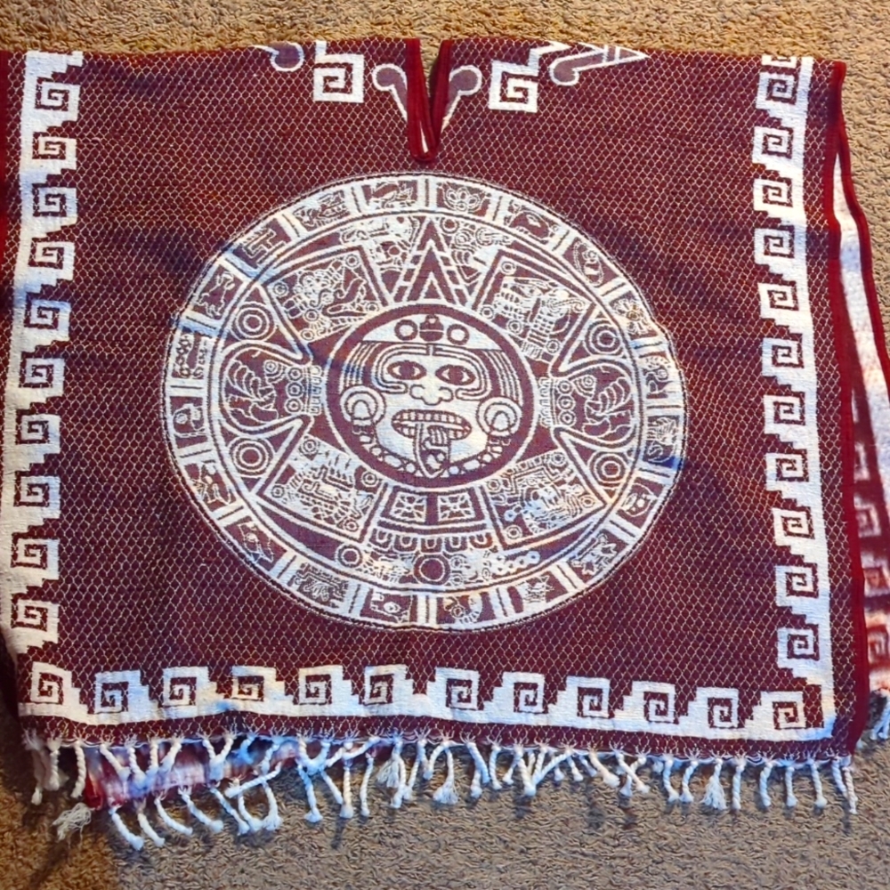 Authentic Mexican poncho